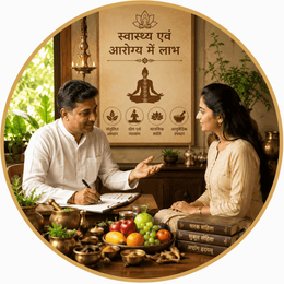 स्वास्थ्य एवं आरोग्य में लाभ